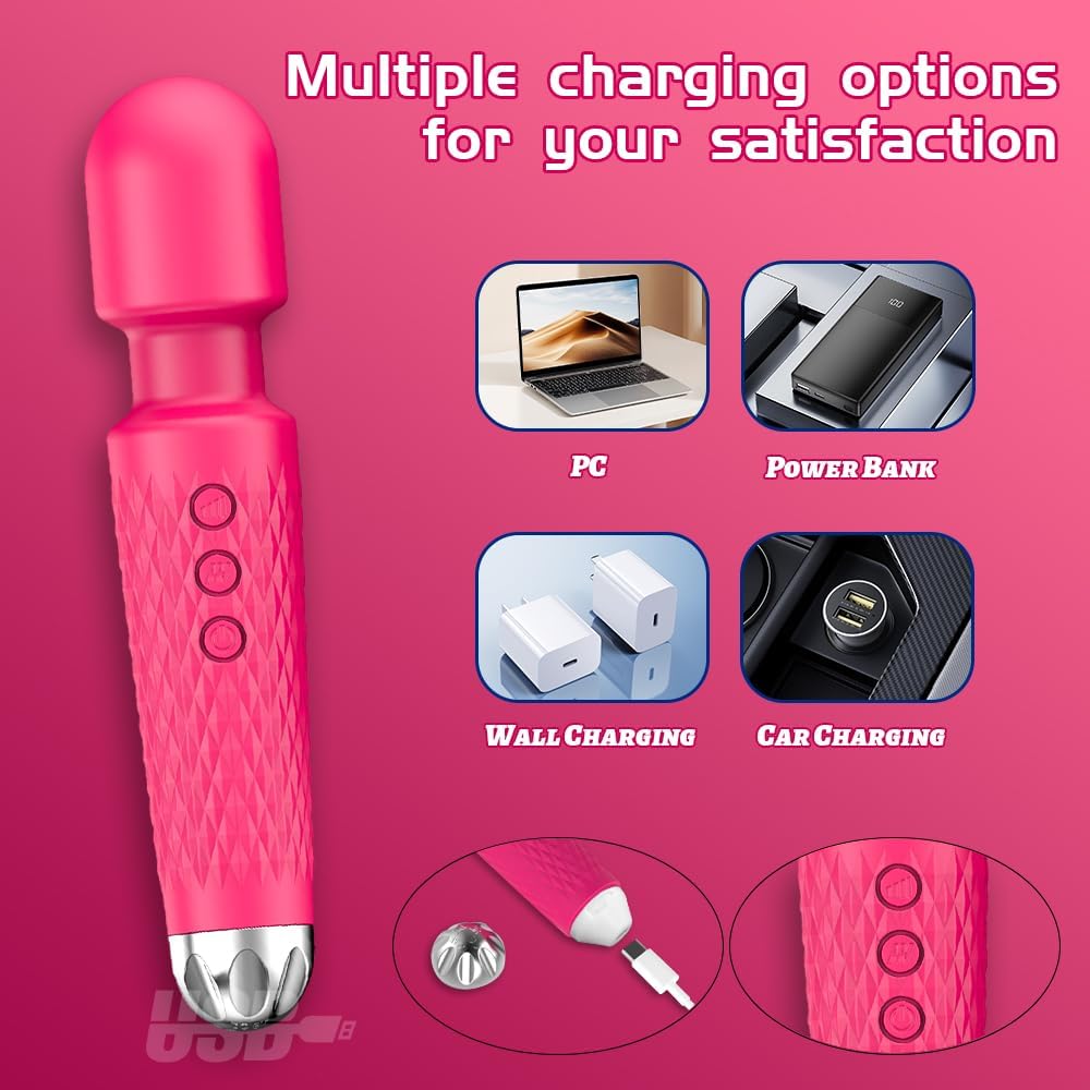 Premium Rechargeable Body Massager – Multi-Speed Muscle Relief