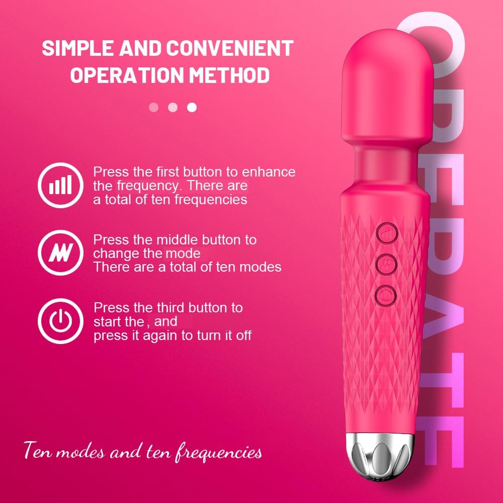 Premium Rechargeable Body Massager – Multi-Speed Muscle Relief